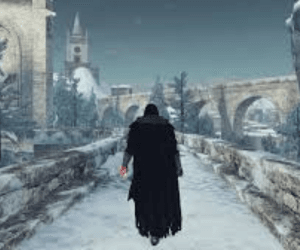frozen city